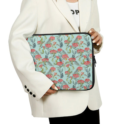 Bouvardia Pattern Print Laptop Sleeve