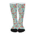 Bouvardia Pattern Print Long Socks