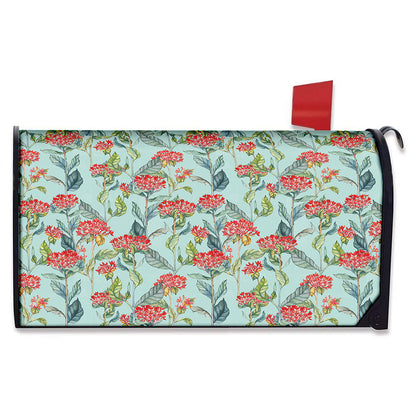 Bouvardia Pattern Print Mailbox Cover