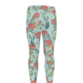 Bouvardia Pattern Print Men's Leggings