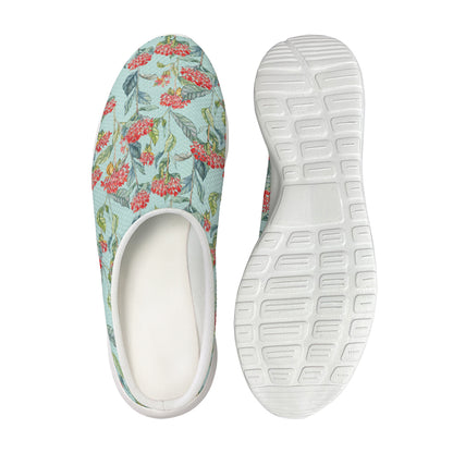 Bouvardia Pattern Print Mesh Casual Shoes