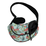 Bouvardia Pattern Print Pet Sling Carrier