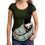 Bouvardia Pattern Print Pet Sling Carrier