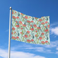 Bouvardia Pattern Print Polyester Flag
