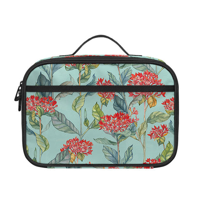 Bouvardia Pattern Print Portable Lunch Bag