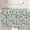 Bouvardia Pattern Print Rubber Doormat