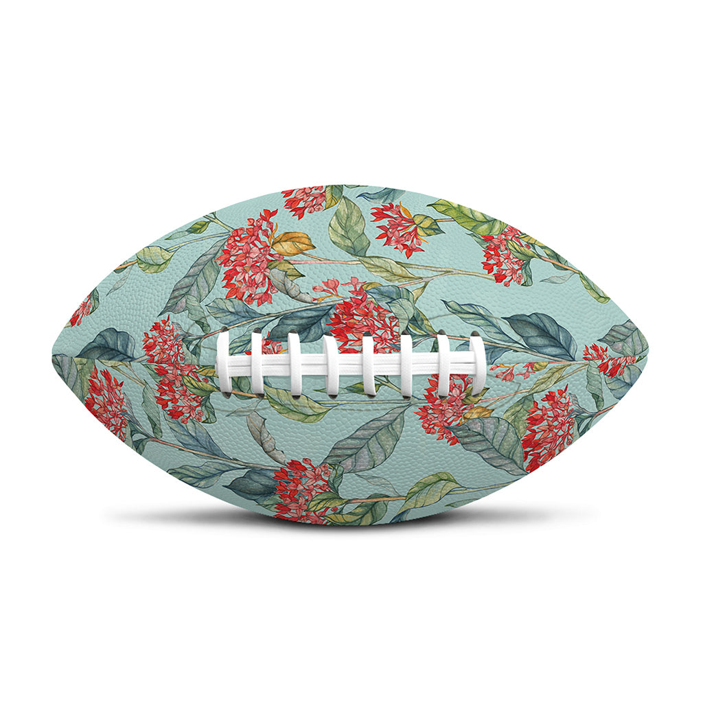 Bouvardia Pattern Print Rugby Ball