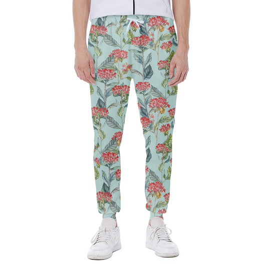 Bouvardia Pattern Print Scuba Joggers