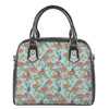 Bouvardia Pattern Print Shoulder Handbag