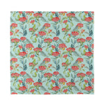 Bouvardia Pattern Print Silk Bandana