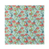 Bouvardia Pattern Print Silk Bandana