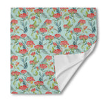 Bouvardia Pattern Print Silk Bandana