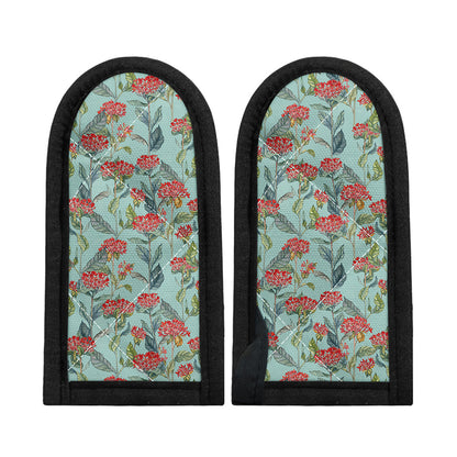 Bouvardia Pattern Print Skillet Handle Cover