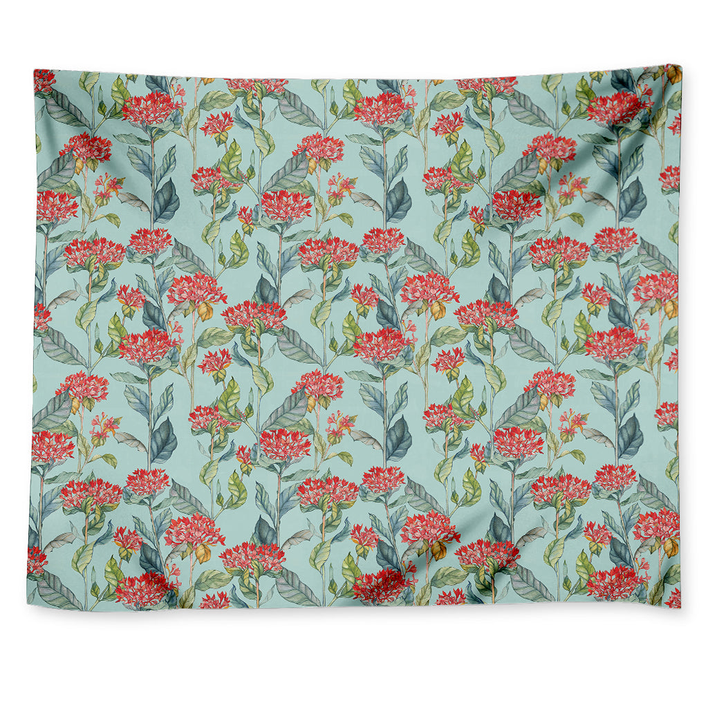 Bouvardia Pattern Print Tapestry