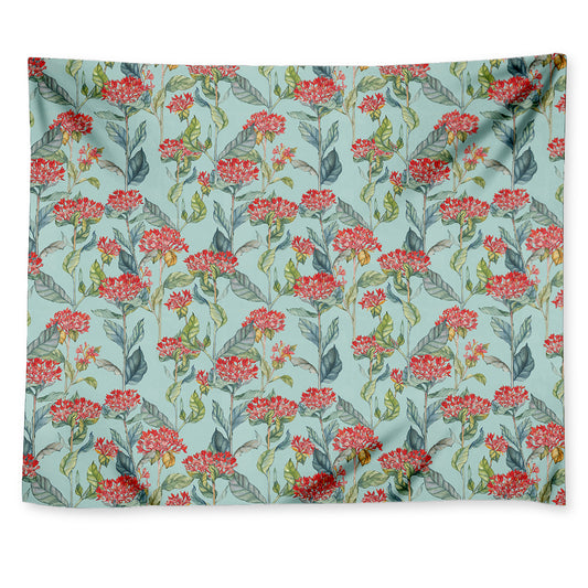 Bouvardia Pattern Print Tapestry