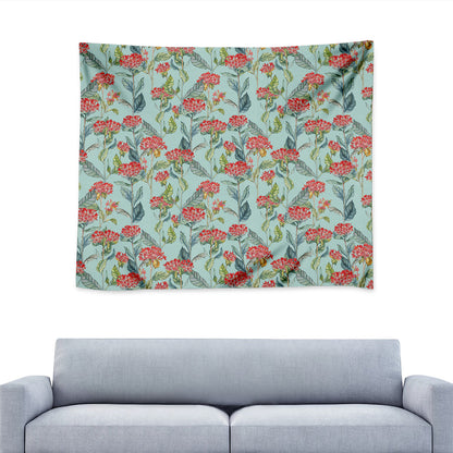 Bouvardia Pattern Print Tapestry