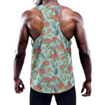 Bouvardia Pattern Print Training Tank Top