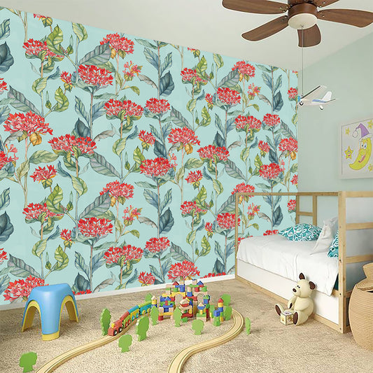 Bouvardia Pattern Print Wall Sticker
