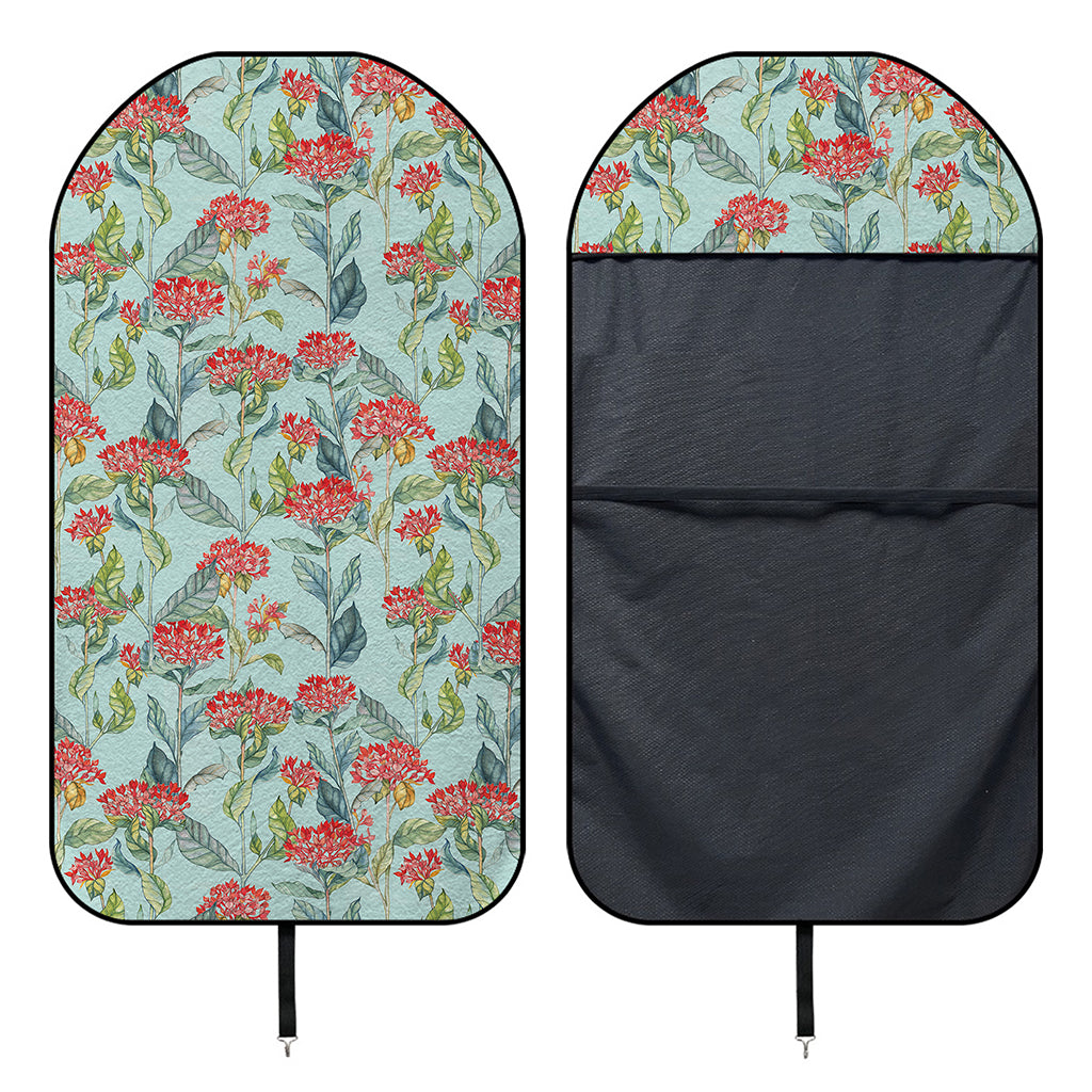 Bouvardia Pattern Print Waterproof Car Seat Cover