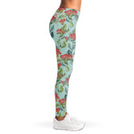 Bouvardia Pattern Print Women's Leggings