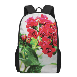 Bouvardia Plant Print 17 Inch Backpack