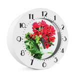 Bouvardia Plant Print Alarm Clock