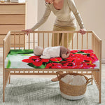 Bouvardia Plant Print Baby Crib Sheet