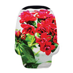 Bouvardia Plant Print Baby Seat Cover