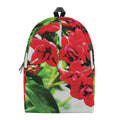 Bouvardia Plant Print School Backpack
