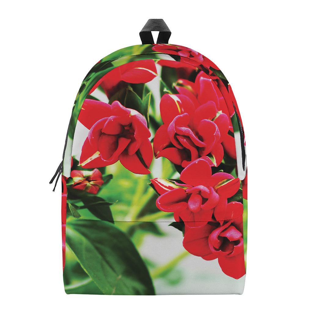 Bouvardia Plant Print Backpack