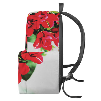 Bouvardia Plant Print Backpack