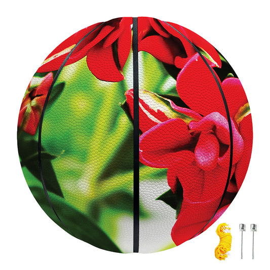 Bouvardia Plant Print Basketball