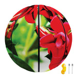 Bouvardia Plant Print Basketball