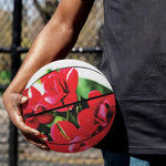 Bouvardia Plant Print Basketball