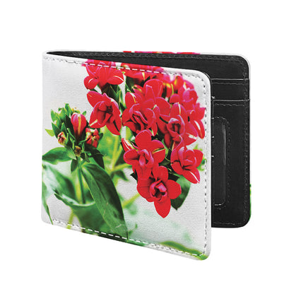 Bouvardia Plant Print Bifold Wallet