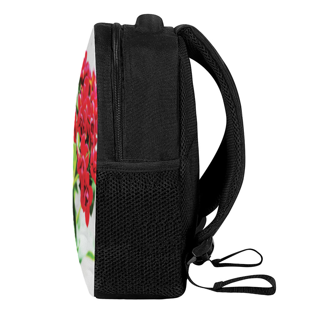 Bouvardia Plant Print Casual Backpack