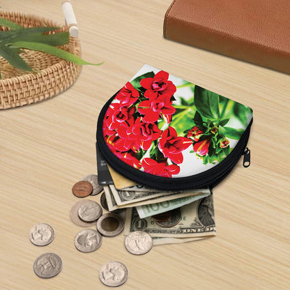 Bouvardia Plant Print Coin Purse