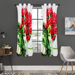 Bouvardia Plant Print Curtain