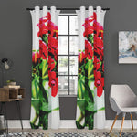 Bouvardia Plant Print Curtain