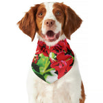 Bouvardia Plant Print Dog Bandana