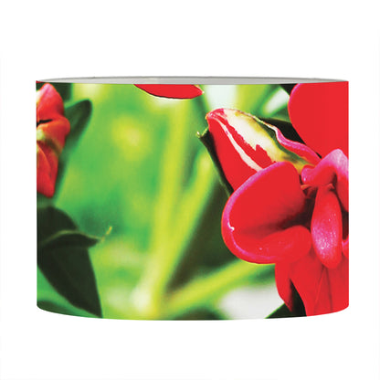 Bouvardia Plant Print Drum Lamp Shade