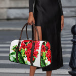 Bouvardia Plant Print Duffle Bag