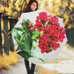 Bouvardia Plant Print Foldable Umbrella