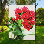Bouvardia Plant Print Garden Flag