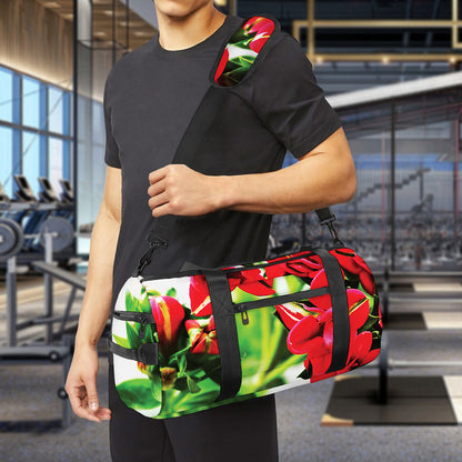 Bouvardia Plant Print Gym Bag
