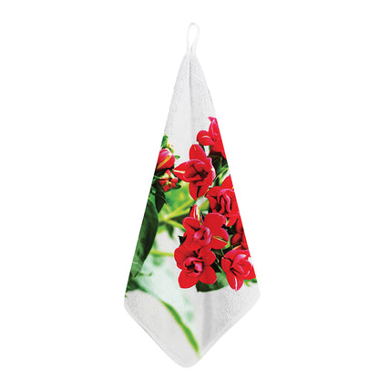 Bouvardia Plant Print Hand Towel