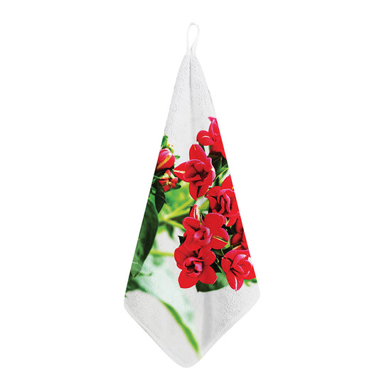Bouvardia Plant Print Hand Towel