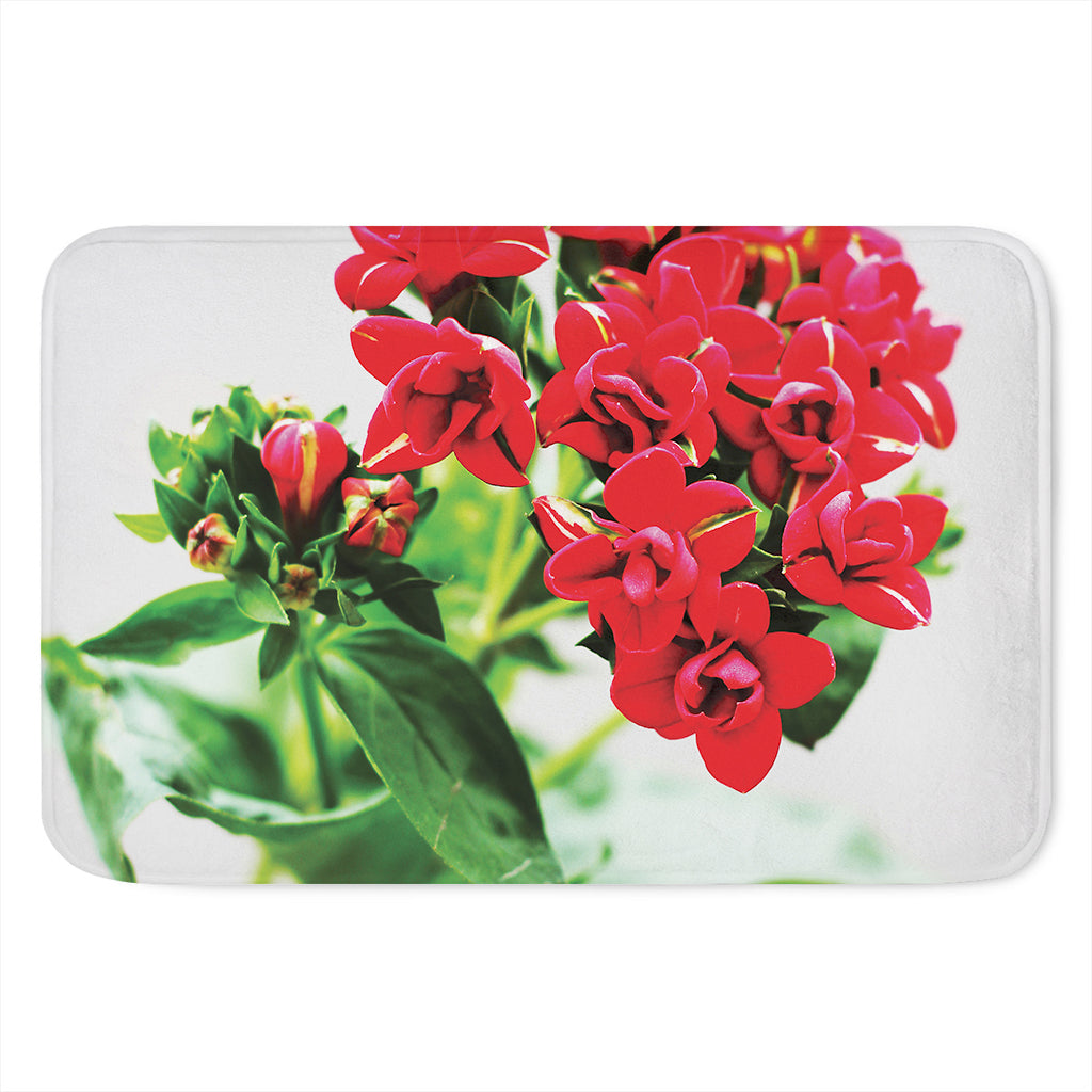 Bouvardia Plant Print Indoor Door Mat