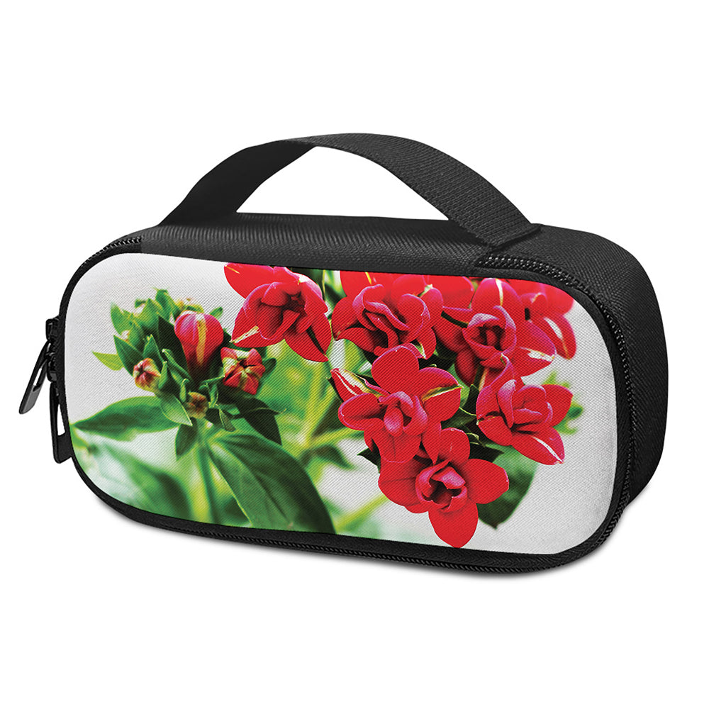 Bouvardia Plant Print Insulin Cooler Travel Case