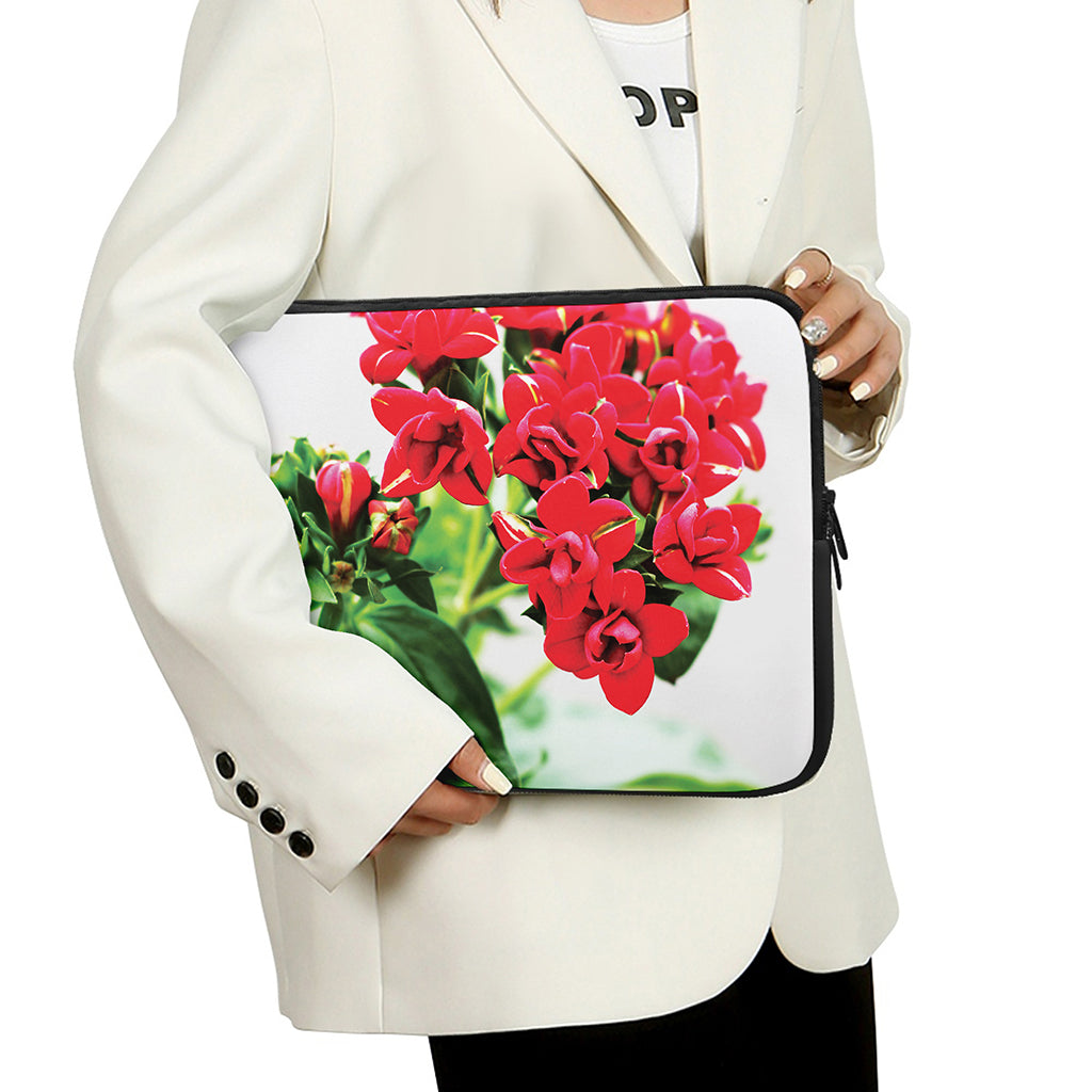 Bouvardia Plant Print Laptop Sleeve